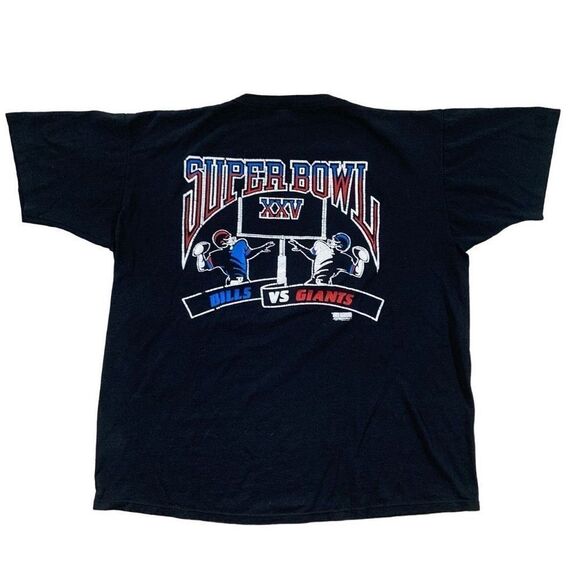 Jerzees Other - Vintage 1991 Super Bowl XXV Double Sided T-Shirt